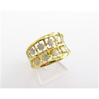 Anillo Damiata Gioielli Mujer in Oro blanco 656/102/4-D199 - 656/102/4-D199